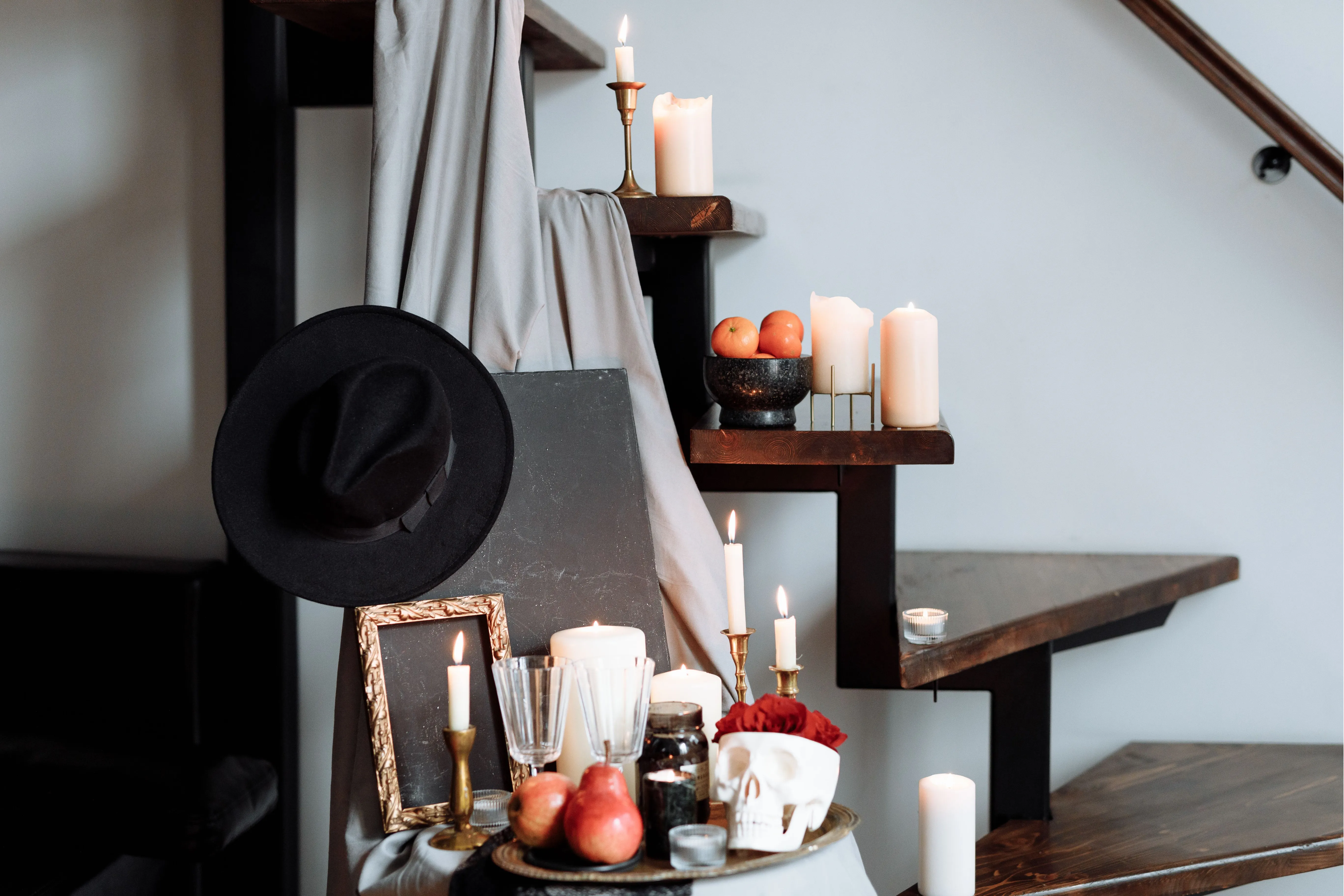 halloween living room decor